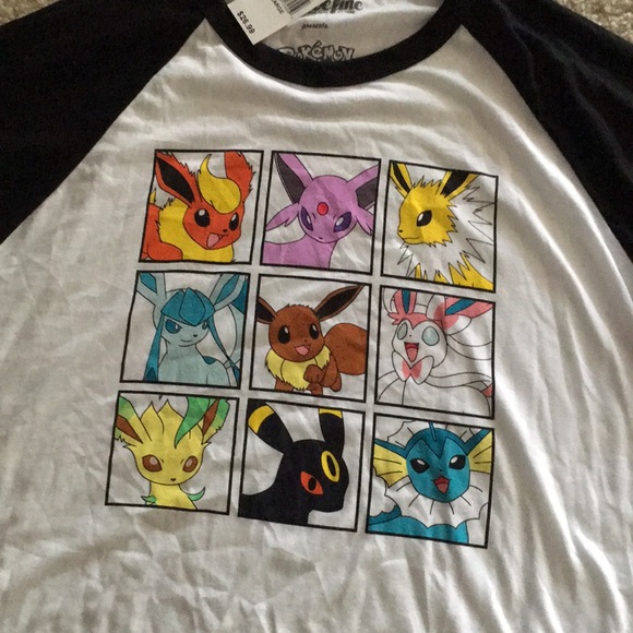 Pokémon Raglan T-shirt - Picture 3 of 5